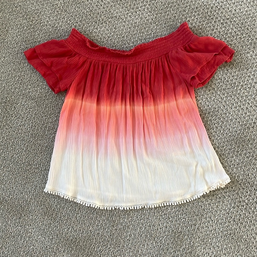 Xhilaration off the shoulder top